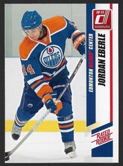 2010-11 Panini Donruss Rated Rookie Jordan Eberle RC #298 Oilers